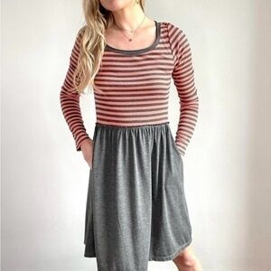 Anthro Saturday Sunday casual  Mini Dress size large